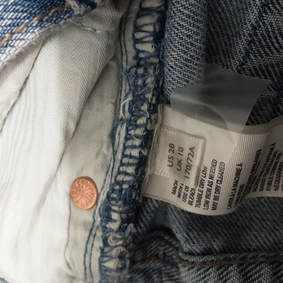 WeThe Free Women's 28 High Rise Distress Short ( Sold Separately ) - Picture 10 of 10